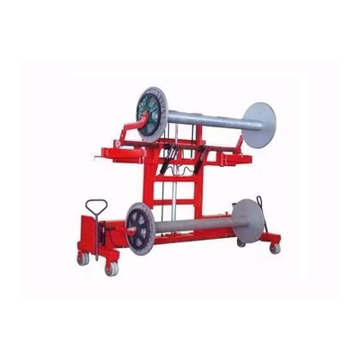 100mm Twin Warp Beam Trolley Electric Knitting Top Beam Harness Frame Transporting Truck